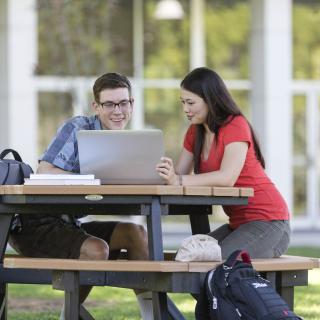 Students on the Quad