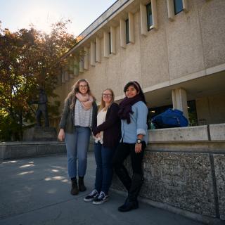 Students in the Quad