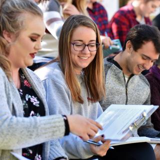 Smiling Student