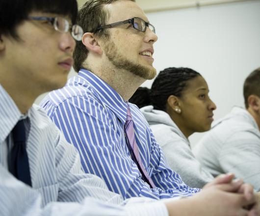 Students in class