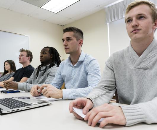 Students in class