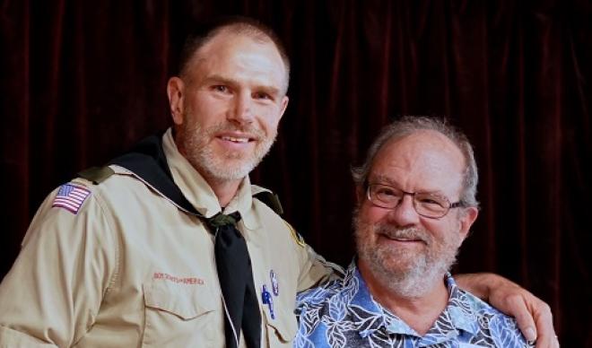 Rick Williams (Class of '74) receives the William T. Hornaday Gold Medal for distinguished service to natural resource conservation.