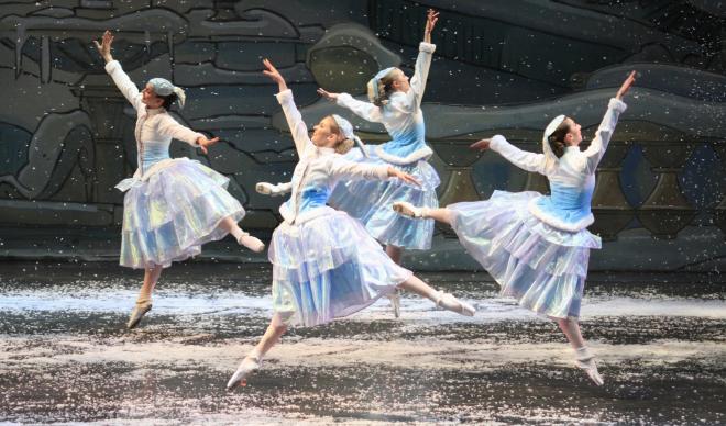 The Eugene Ballet's dancers present a dance from "The Nutcracker"