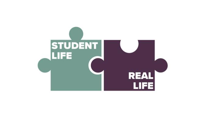 Student Life to Real Life logo