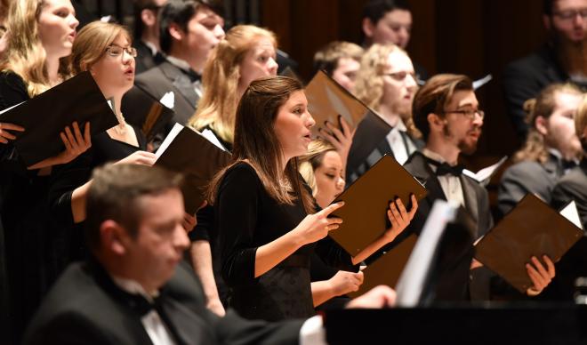 The C of I choirs will perform for their annual fall concert.