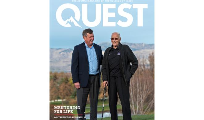 Quest Magazine cover