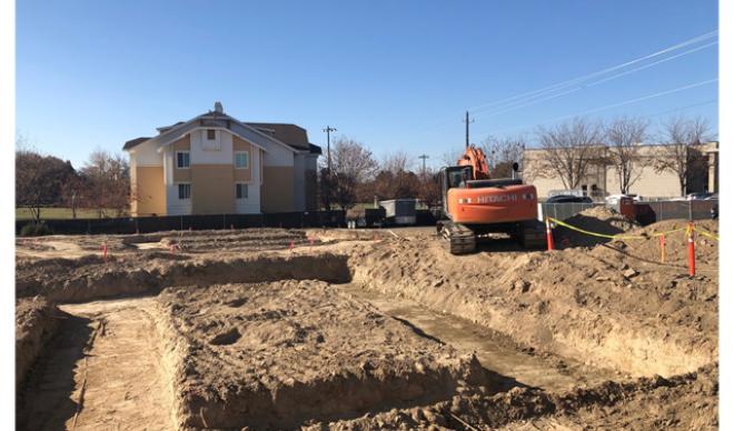 Early construction of new student housing