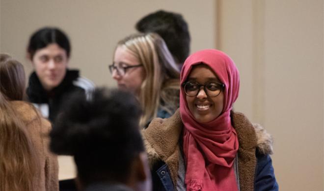 Student at Poverty Simulation