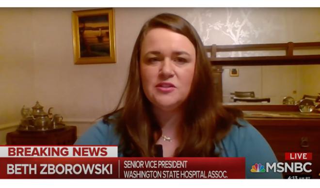 Beth Zborowski on MSNBC
