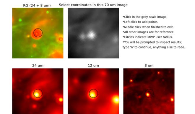 Example of Yellowballs Astronomy Computer Tool