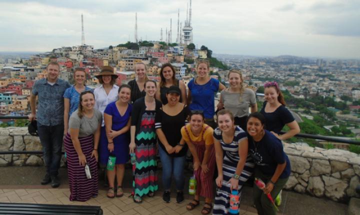 Students in Ecuador