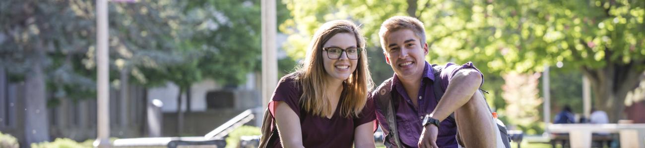 Students in the Quad